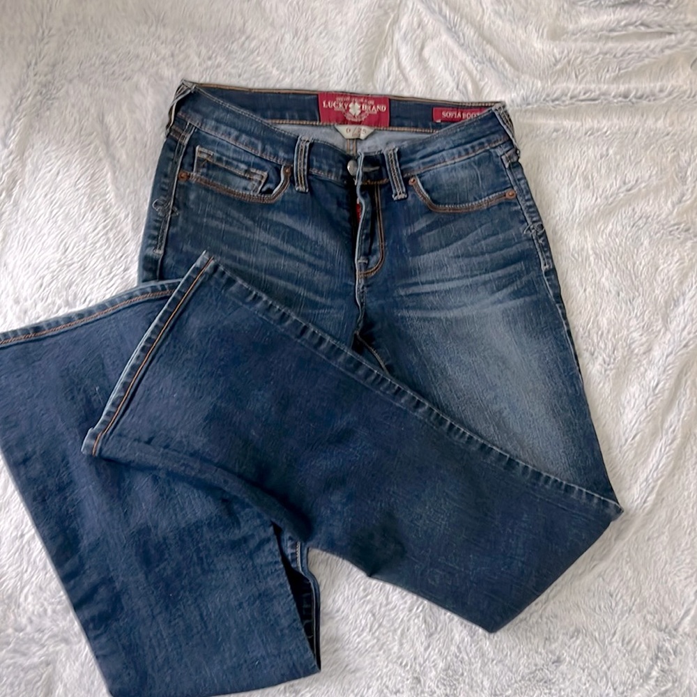 Lucky Brand Jeans size 0 bootcut low rise
